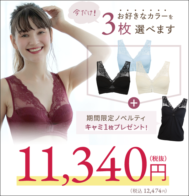 くつろぎ育乳ブラ 店舗